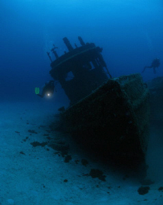 The Marie L. and Patt wrecks in BVI. by Juan Torres 